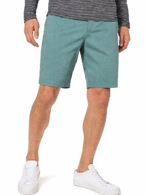 LULULEMON Commission Short Slim Chino DWR Stretch Mystic Green Men's 36 x 9"